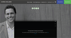 Desktop Screenshot of chrishelder.com.au